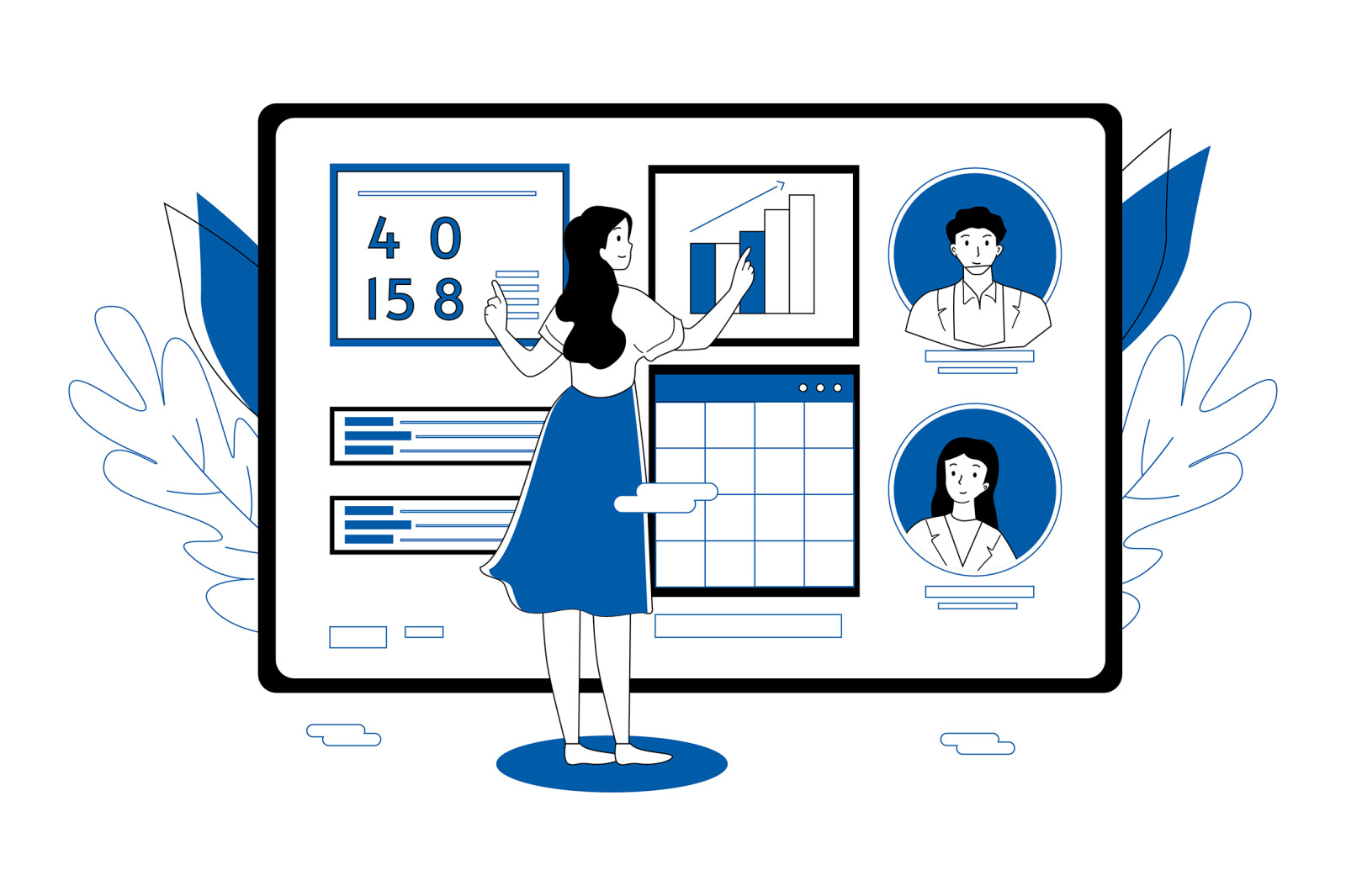 M269_ Online Doctor Illustrations M269_ Online Doctor Illustrations