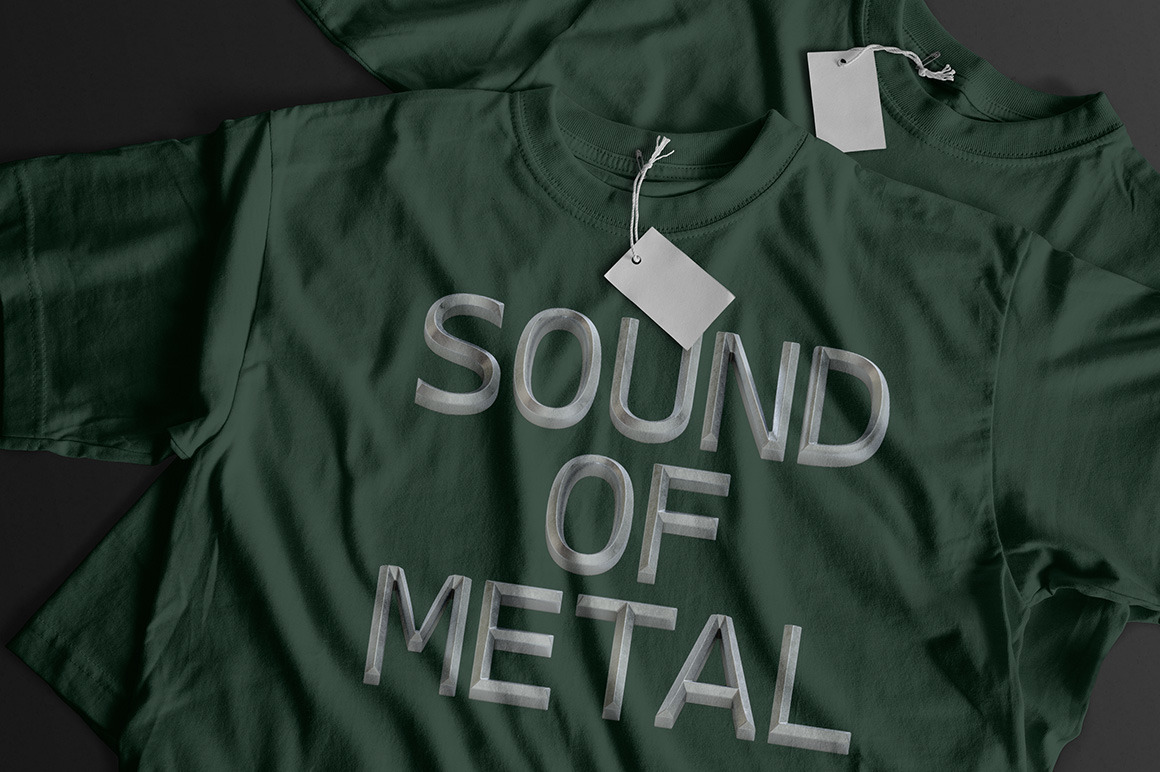 Metal Bevel Font Metal Bevel Font
