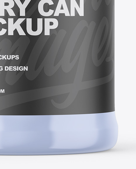 Glossy Jerry Can Mockup