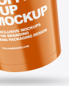 Glossy Coffee Cup Mockup