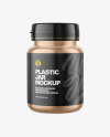 Metallic Pills Jar Mockup