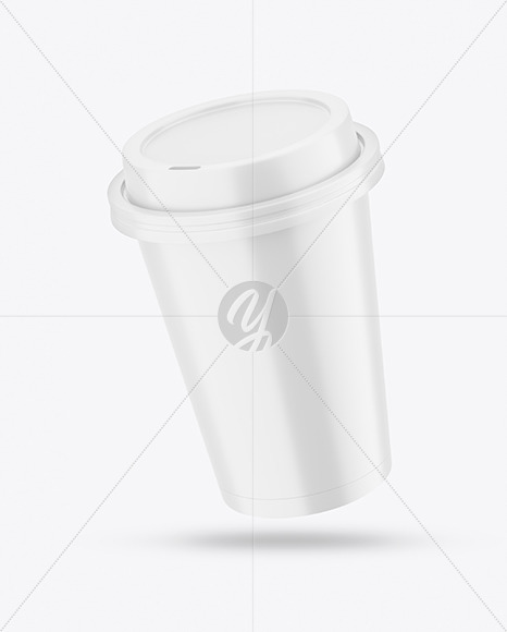 Matte Coffee Cup Mockup