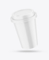 Matte Coffee Cup Mockup