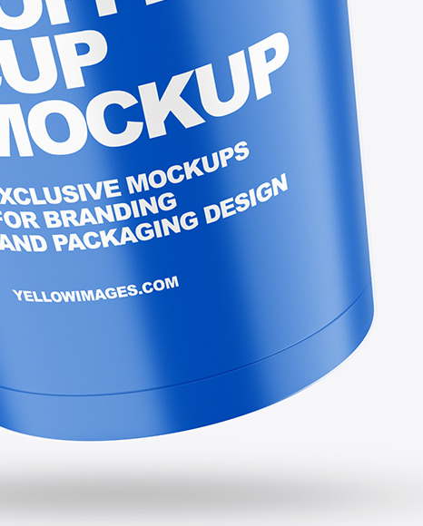 Matte Coffee Cup Mockup