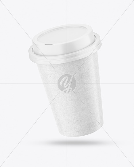 Kraft Coffee Cup Mockup