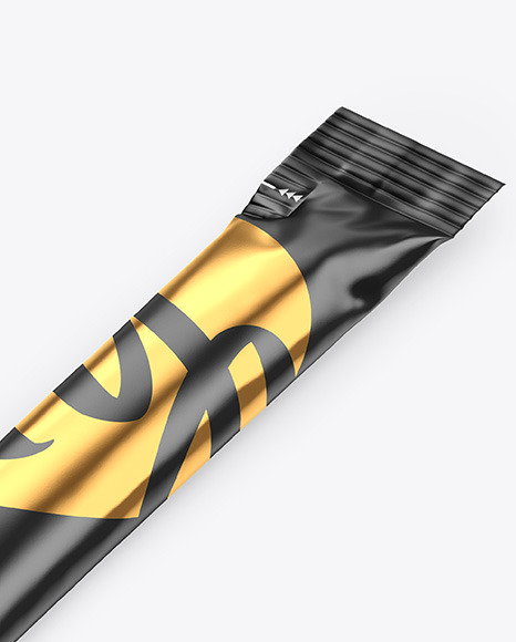 Matte Stick Sachet Mockup