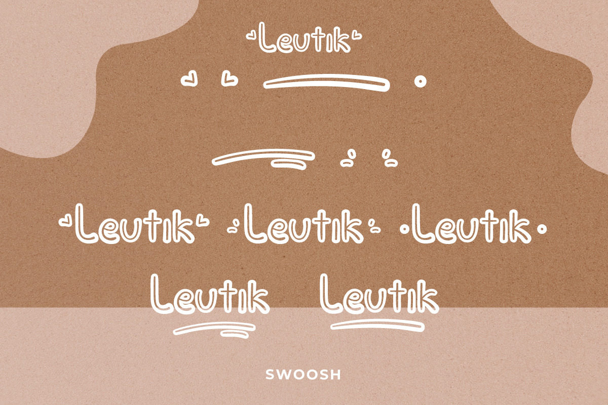 Leutik Decorative Font Leutik Decorative Font