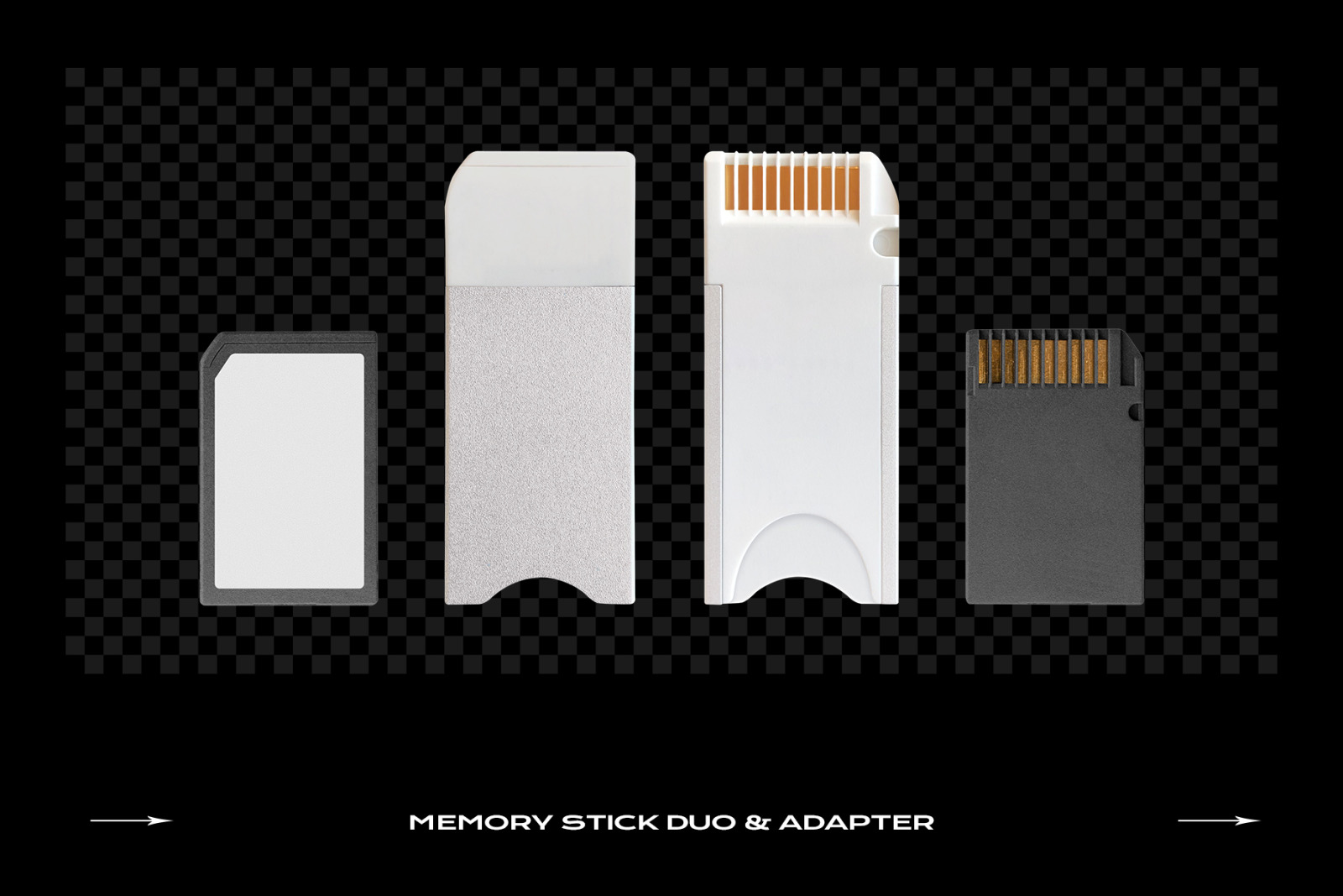 Memory Card Mockup Template Micro SD Bundle