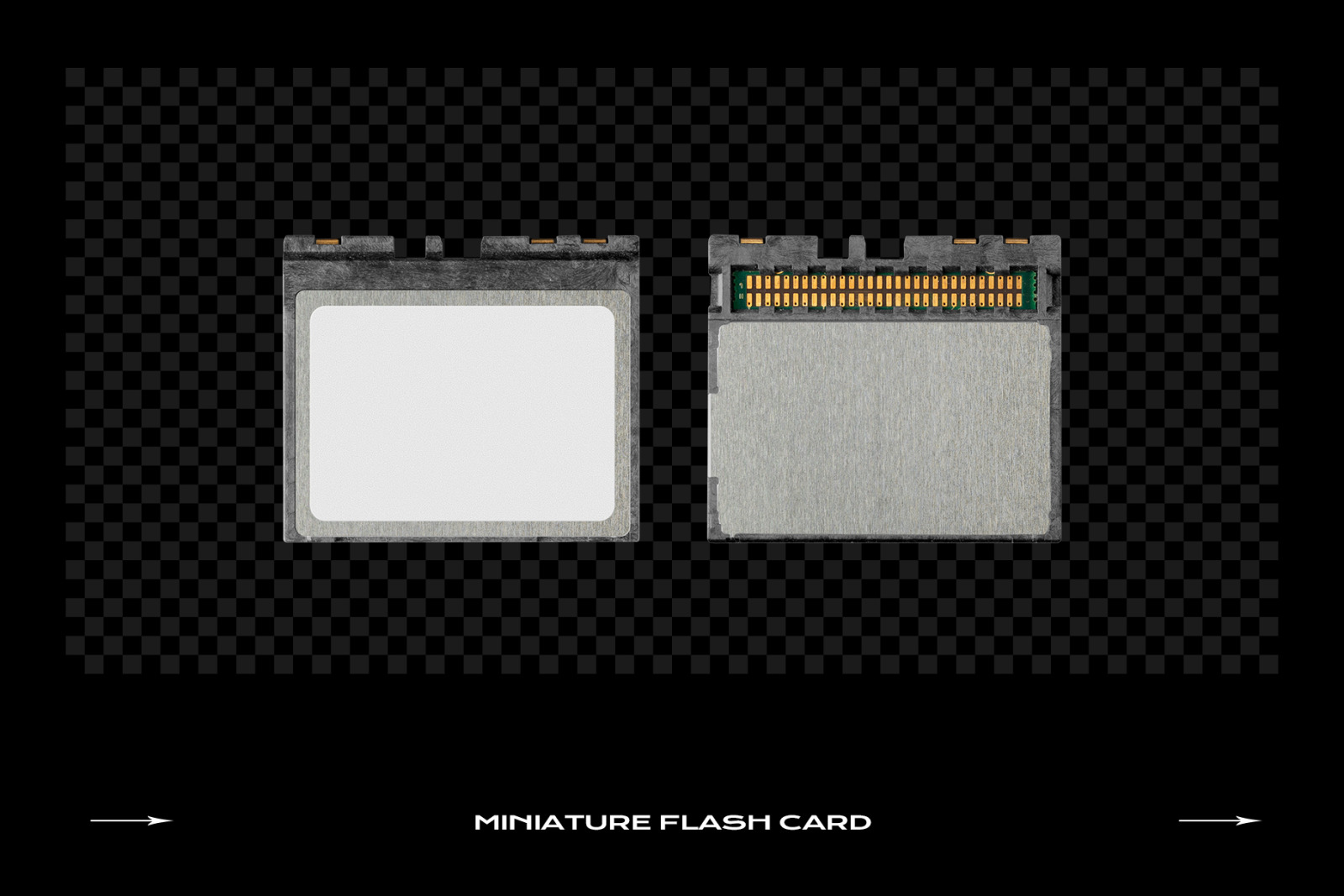 Memory Card Mockup Template Micro SD Bundle