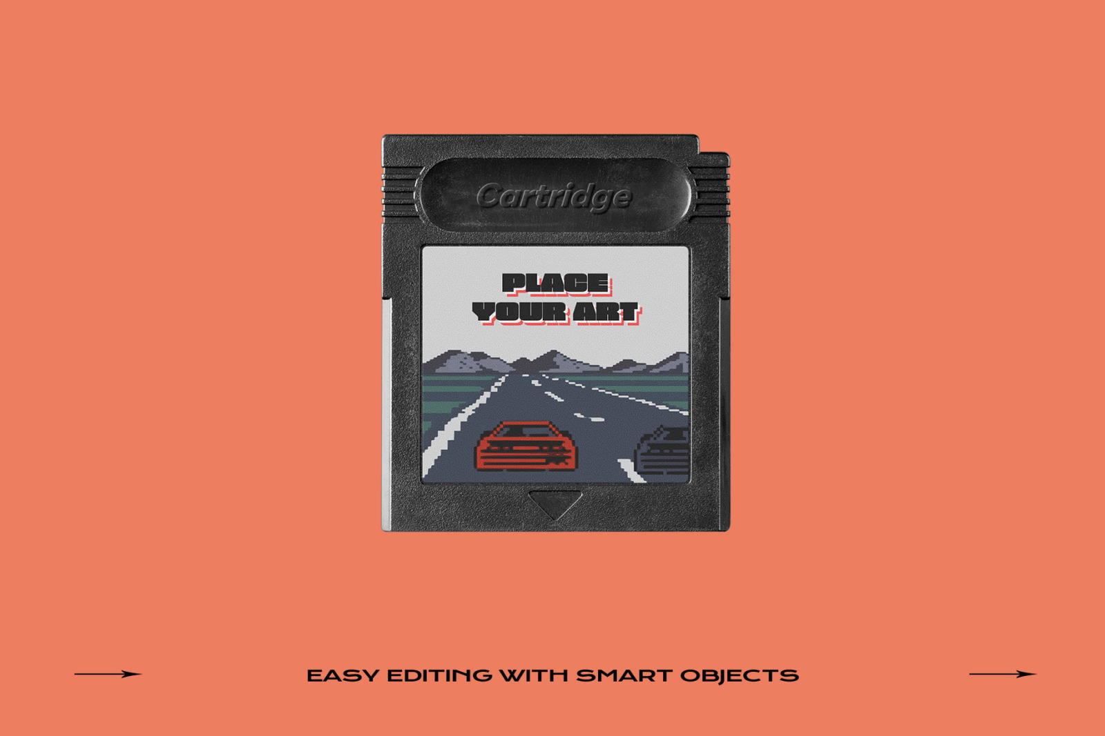 Game Cartridge Mockup Bundle Retro Template Game Cartridge Mockup Bundle Retro Template