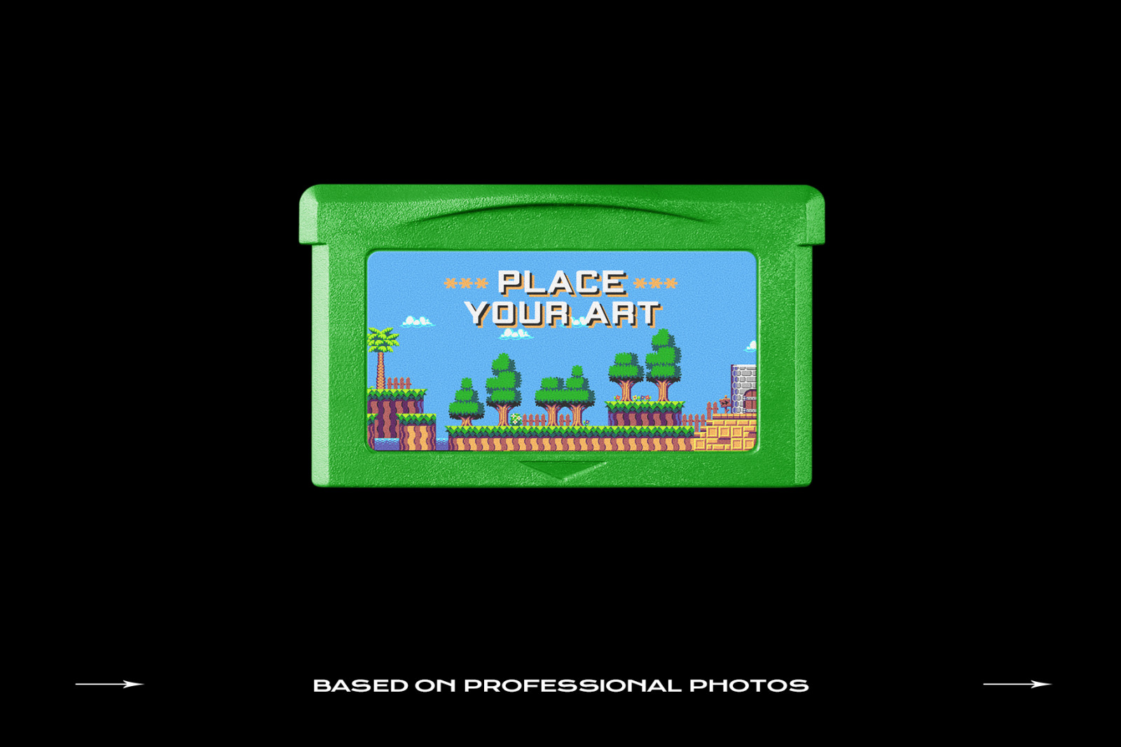 Game Cartridge Mockup Bundle Retro Template Game Cartridge Mockup Bundle Retro Template