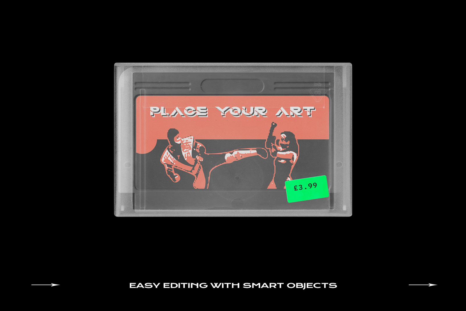 Game Cartridge Mockup Bundle Retro Template Game Cartridge Mockup Bundle Retro Template