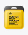 Matte Blister Package Mockup