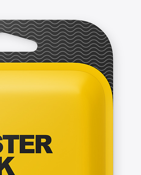 Matte Blister Package Mockup