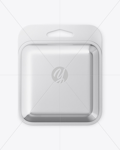 Metallic Blister Package Mockup