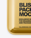 Metallic Blister Package Mockup