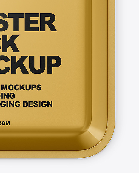 Metallic Blister Package Mockup