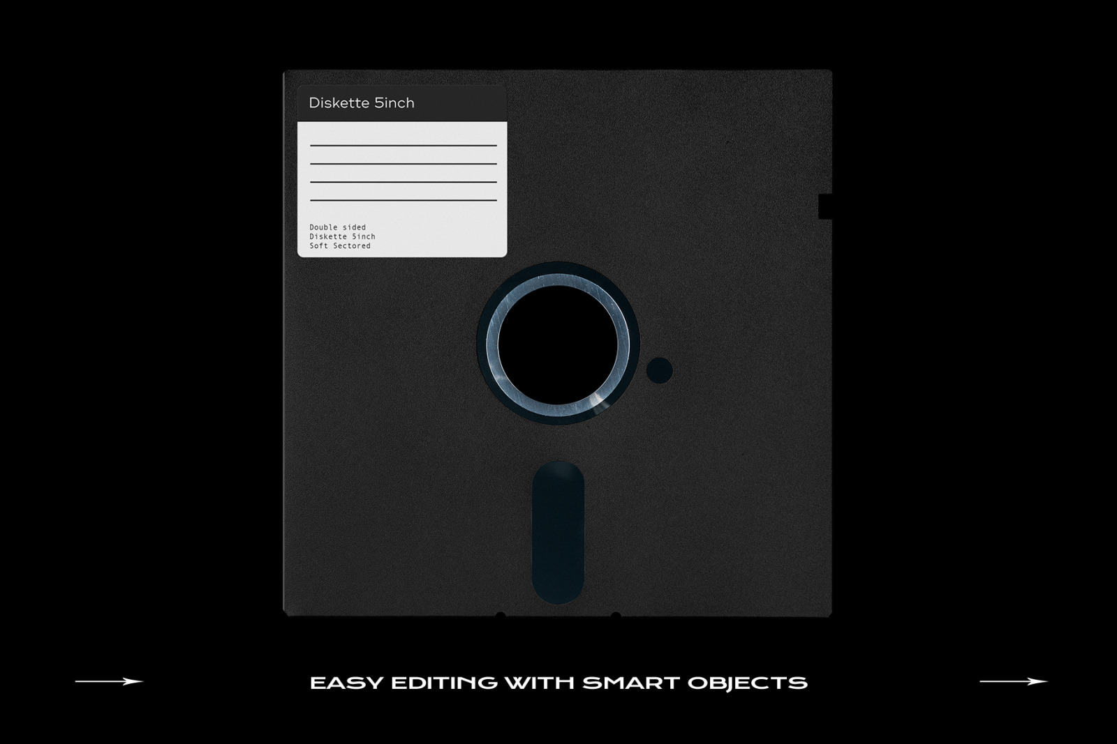 Floppy Disk Mockup Template Bundle