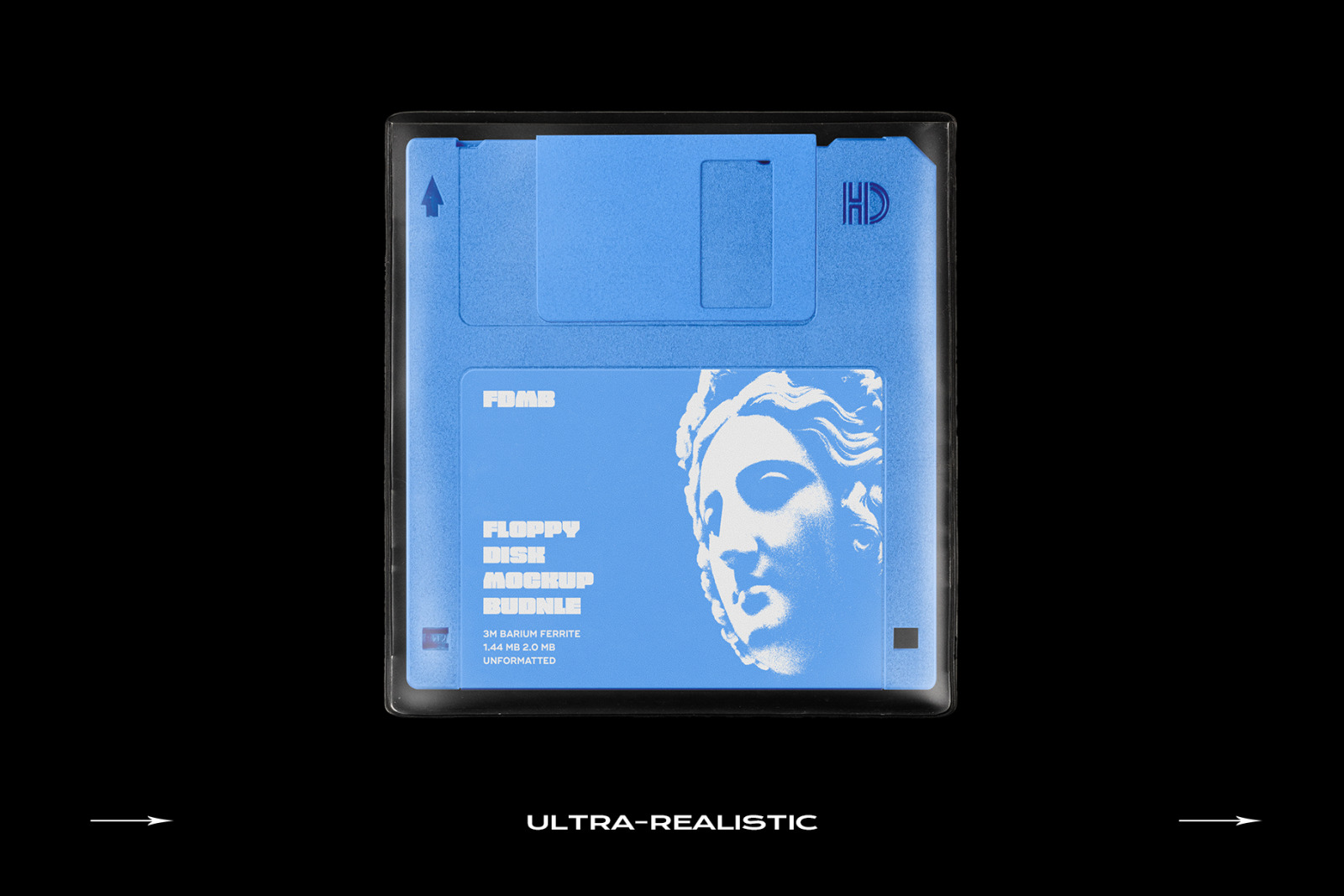Floppy Disk Mockup Template Bundle Floppy Disk Mockup Template Bundle
