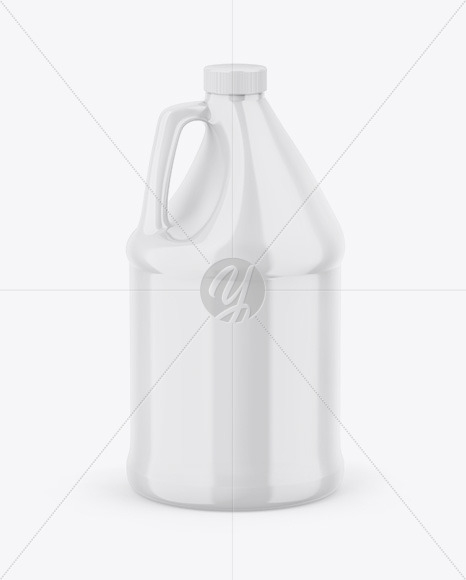 Glossy Jerry Can Mockup