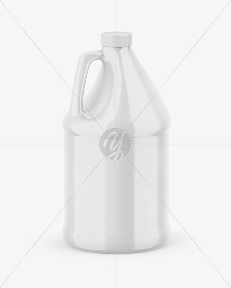 Glossy Jerry Can Mockup