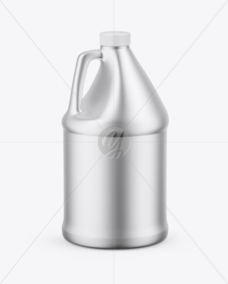 Metallic Jerry Can Mockup