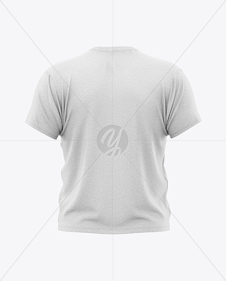 Men's T-Shirt Mockup - Back View