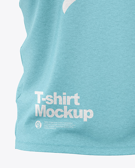 Men's T-Shirt Mockup - Back View