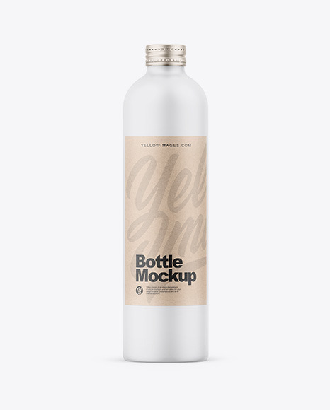 Matte Bottle Mockup