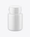 Matte Pills Jar Mockup