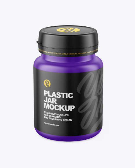 Matte Pills Jar Mockup - Matte+Pills+Jar+Mockup