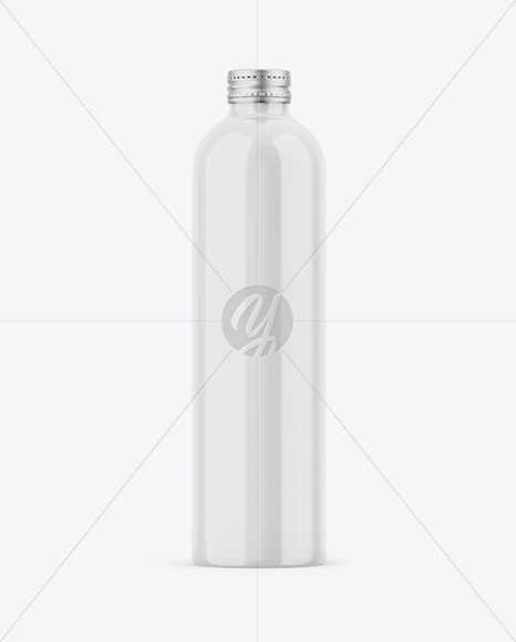 Glossy Bottle Mockup