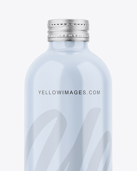 Glossy Bottle Mockup