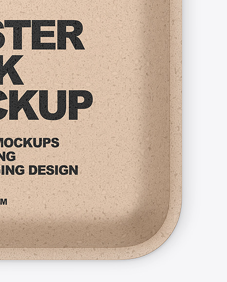 Kraft Paper Blister Package Mockup