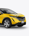 Electric Crossover SUV - Half Side View