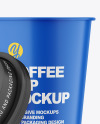 Matte Opened Coffee Cup Mockup