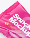 Glossy Snack Pack Mockup