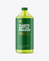 Color Plastic Bottle Mockup Color Plastic Bottle Mockup