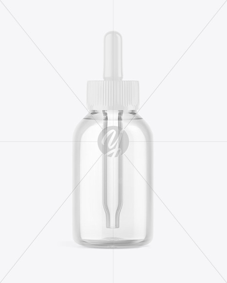 Glass Dropper Bottle Mockup