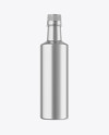 Metallic Plastic Bottle Mockup