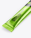 Metallic Stick Sachet Mockup