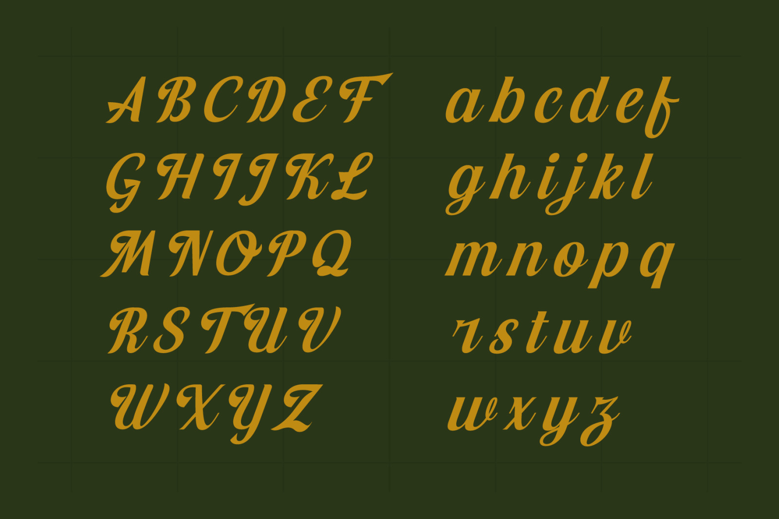 Chellinda Bold Script Chellinda Bold Script