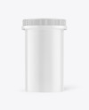 Glossy Plastic Medicines Jar Mockup