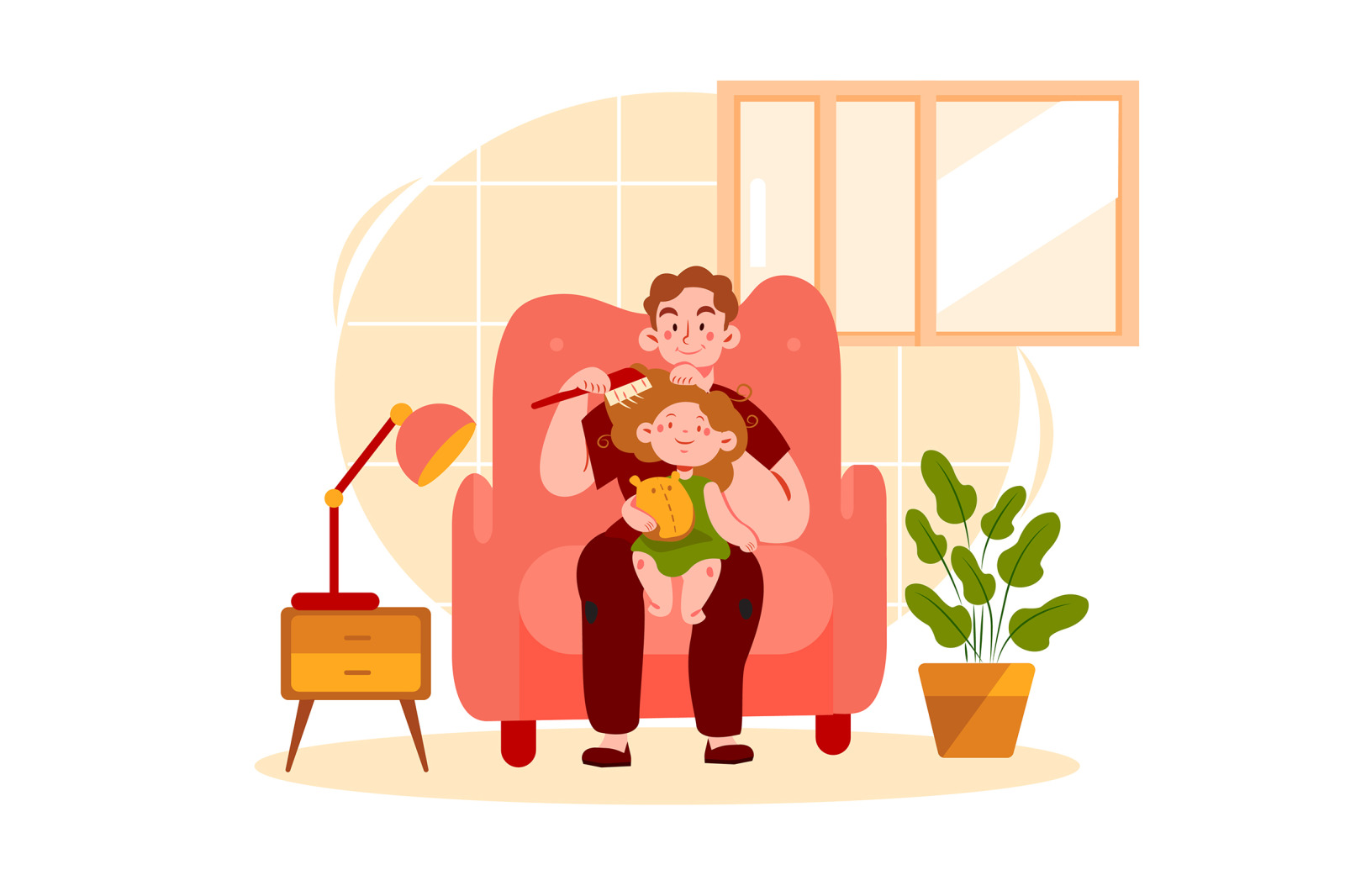 M273_Father&#039;s Day Illustrations