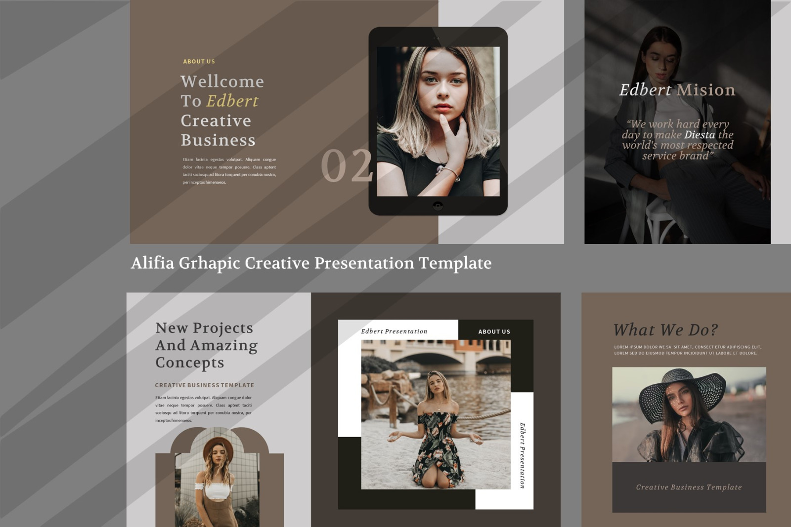 Edbert - A Business PowerPoint Presentation Template