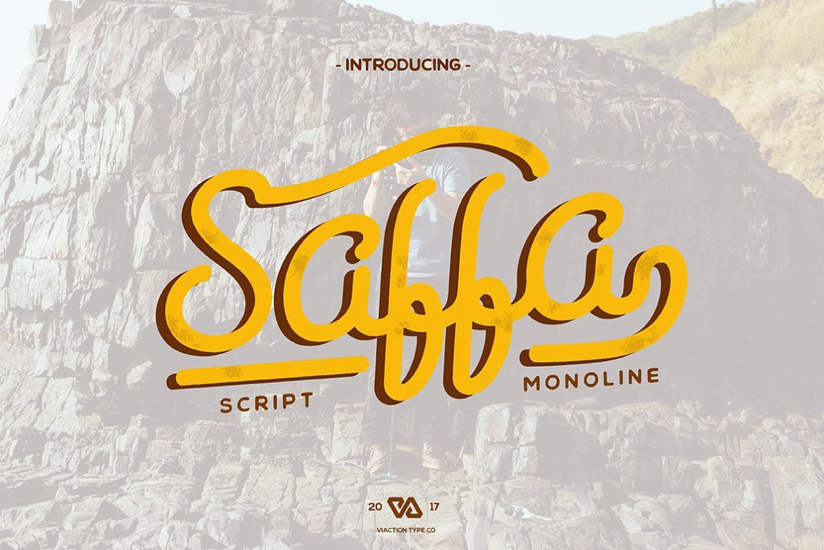 Saffa - Monoline Script Saffa - Monoline Script