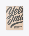 Kraft Paper Sketchbook Mockup