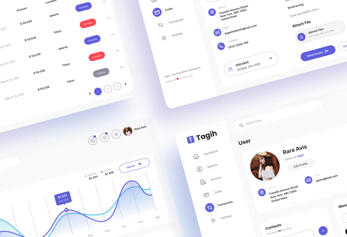 Tagih - Simple Neat Banking Admin Tagih - Simple Neat Banking Admin