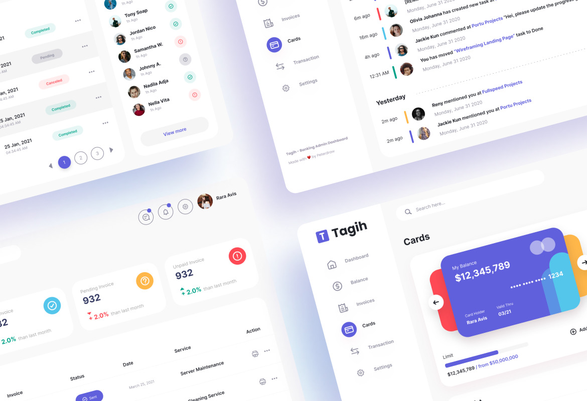 Tagih - Simple Neat Banking Admin Tagih - Simple Neat Banking Admin