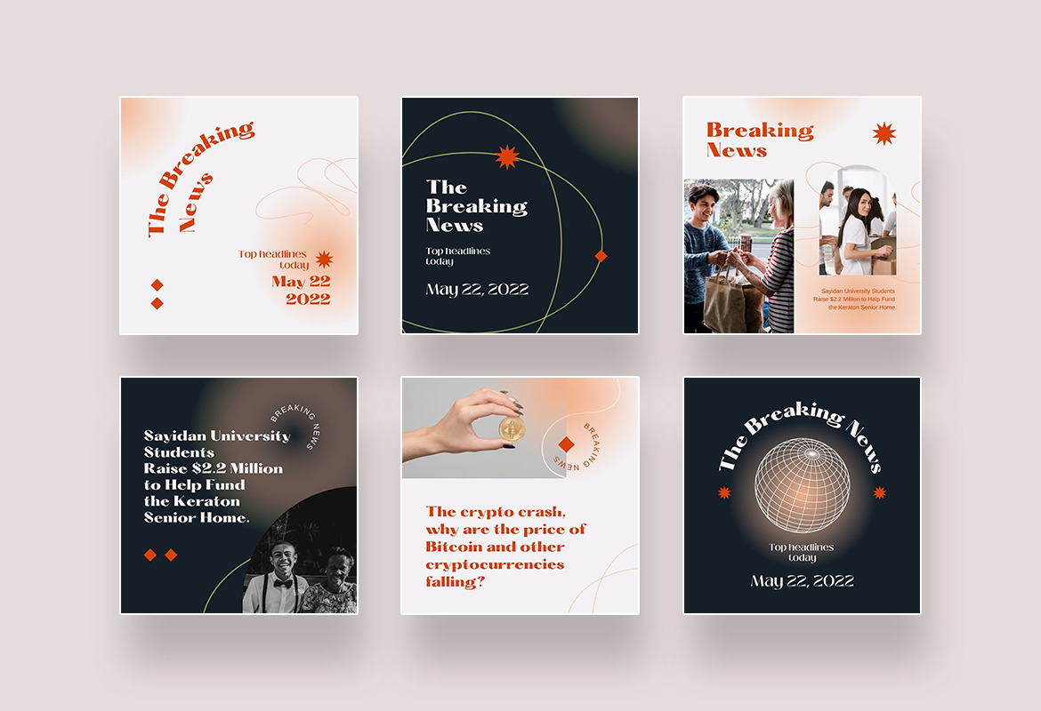 Modern Newsroom Instagram Canva Modern Newsroom Instagram Canva